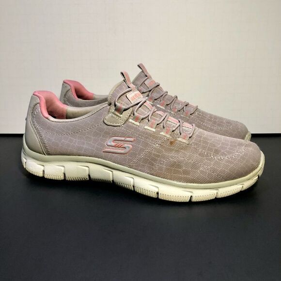 Womens SKECHERS Relaxed Fit Empire Rock Around Slip On Shoes / Size 7.5 - Picture 1 of 9